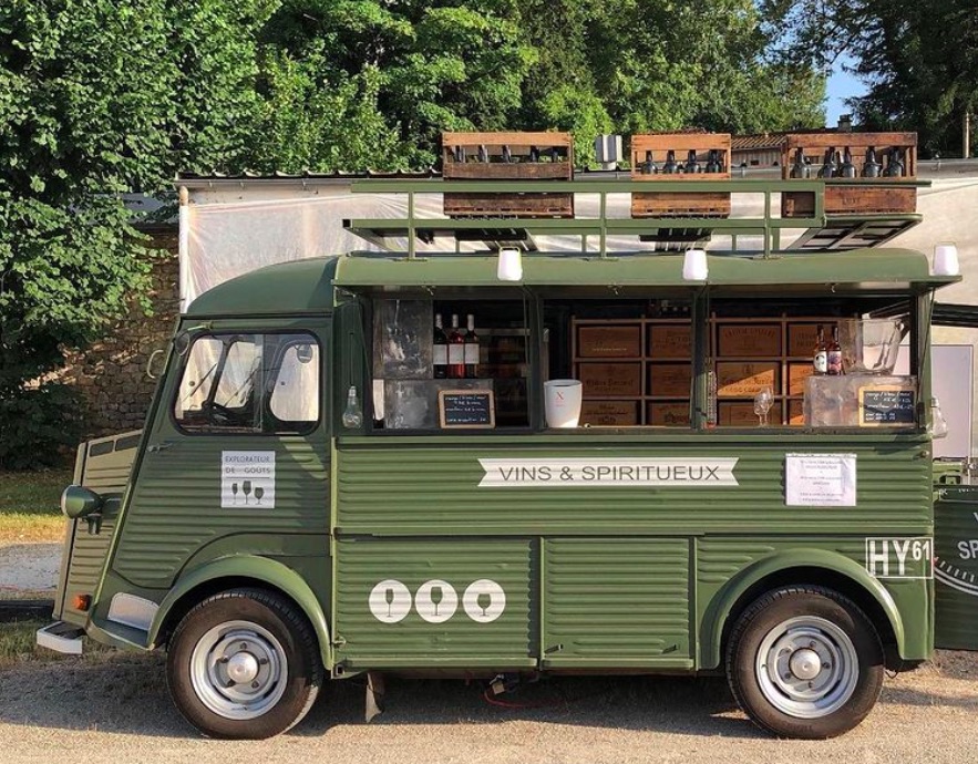 Nos bars à vins mobiles Maurice